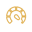 quality and performance icon